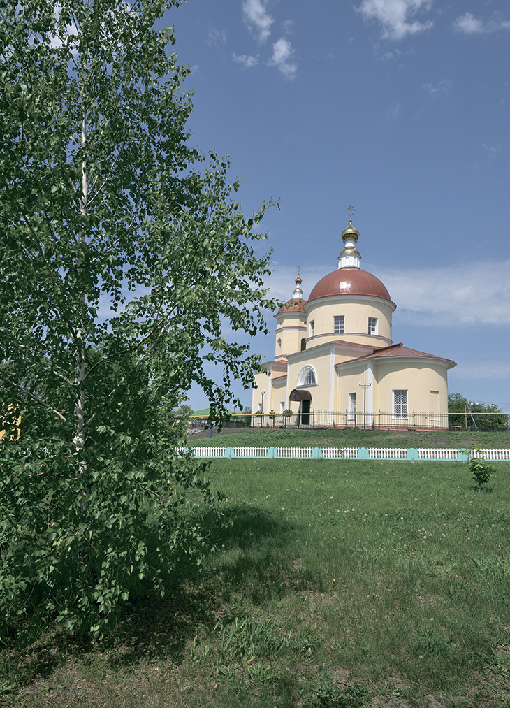 Благовещенско- Михайловский храм в Борисовке