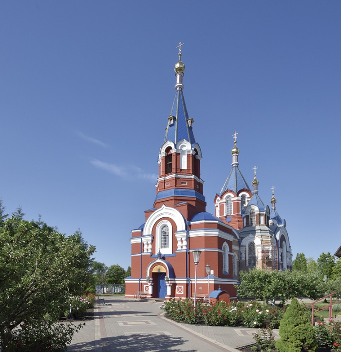 Храм святого благоверного князя Александра Невского в Алексеевке 
