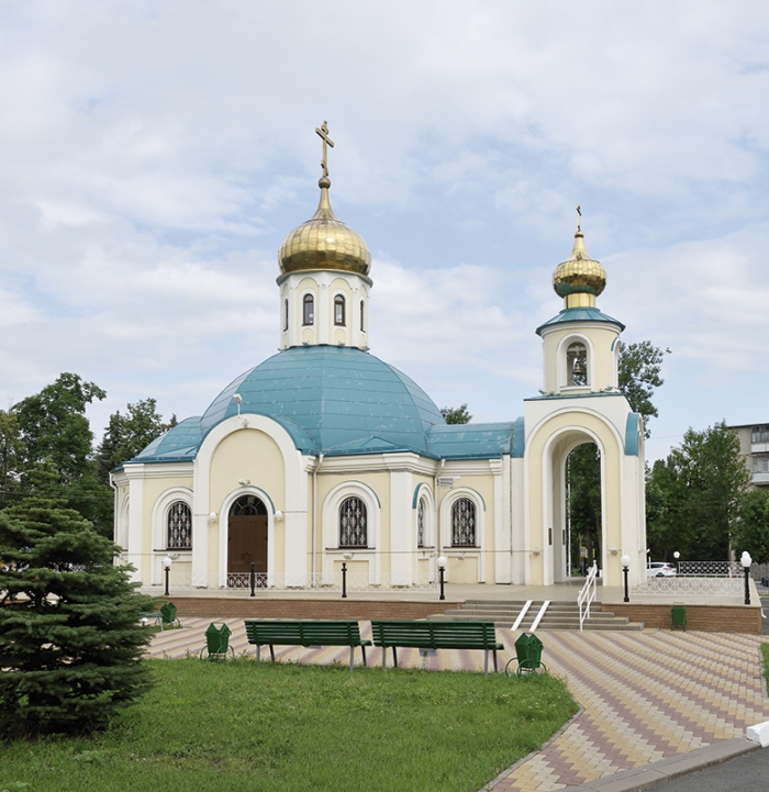Храм во имя святой блаженной Ксении Петербургской в центральной районной больнице Губкина