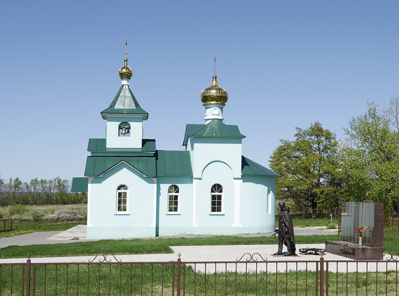 Храм-часовня преподобного Сергия Радонежского в селе Мазикино
